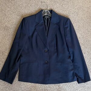 Kasper Dark Blue Women's Blazer Size 14
